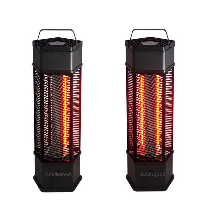 Waterproof heater for pergola